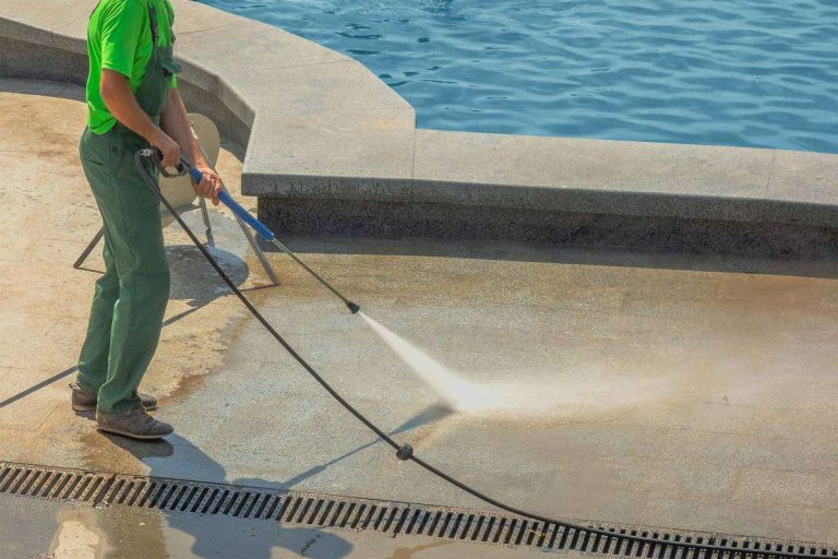 How to Clean Pool Tile with Pressure Washer - pressurewashzone.com